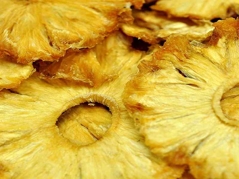 تصویر 1 از آناناس خشک کمپوتی با طعم طبیعی و کیفیت ممتاز